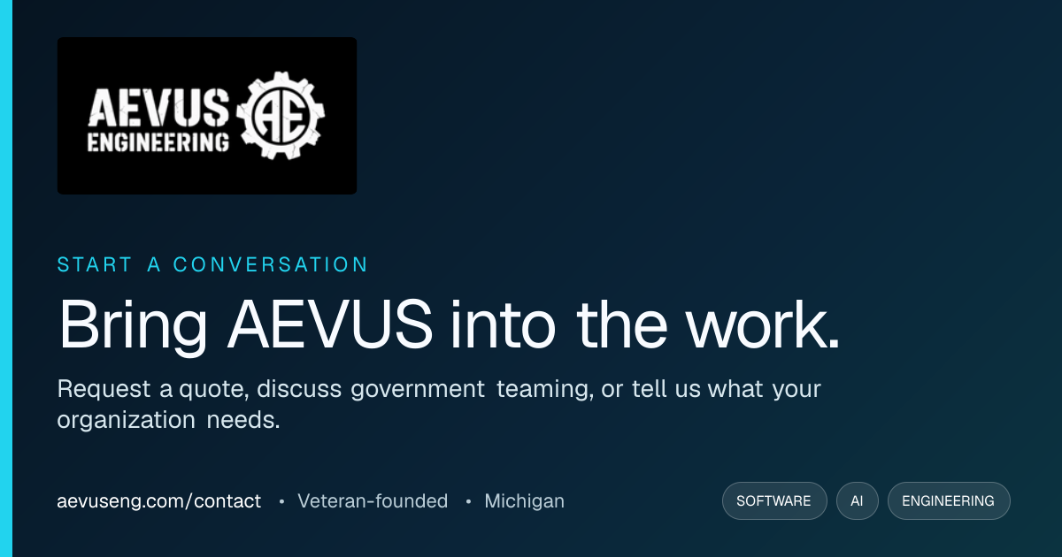 Support and Frequently Asked Questions | AEVUS Engineering
